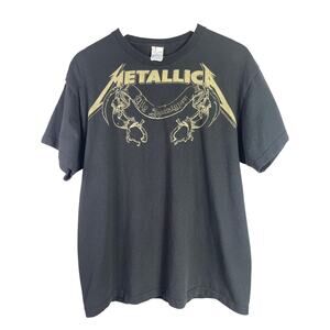 Vintage 2009 Metallica My Apocalypse T Shirt Black Large